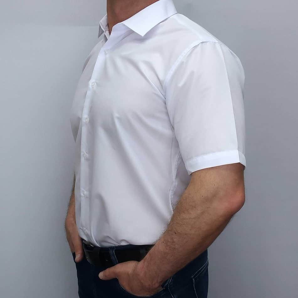 business casual short sleeve shirt