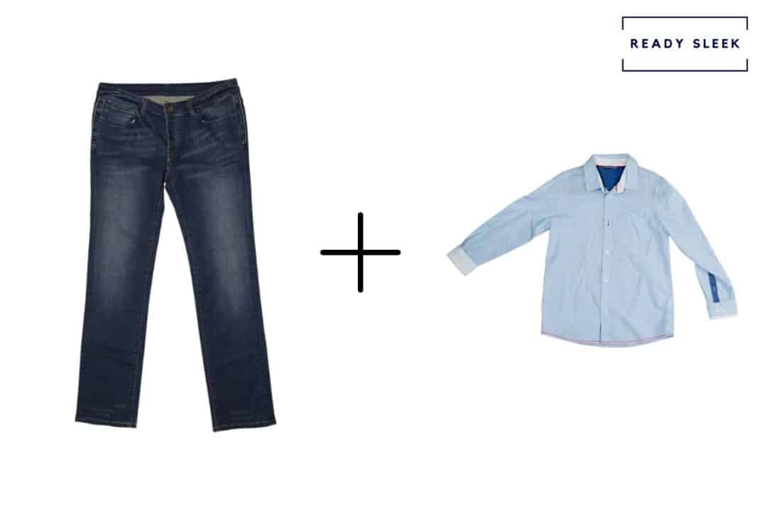 What Color Shirt Goes With Dark Blue Jeans? (Pics) • Ready Sleek