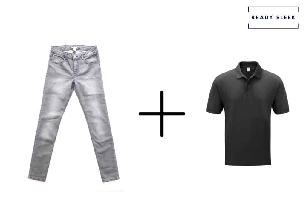 What Color Shirt Goes With Grey Jeans? (Pics) • Ready Sleek