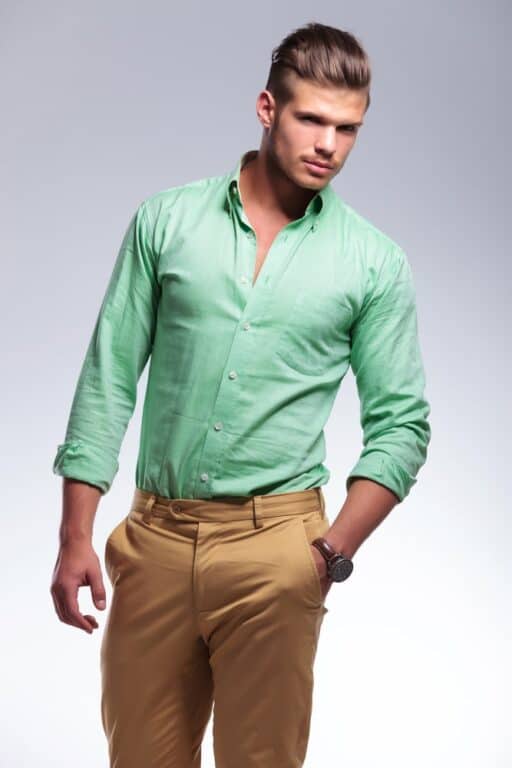 What Color Pants Go With A Green Shirt? (With Pics) • Ready Sleek