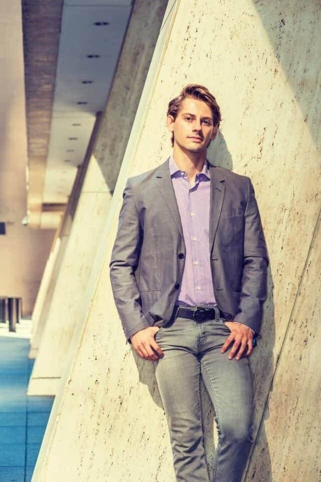 What Blazer Colors Go With A Purple Shirt? (Pics) • Ready Sleek