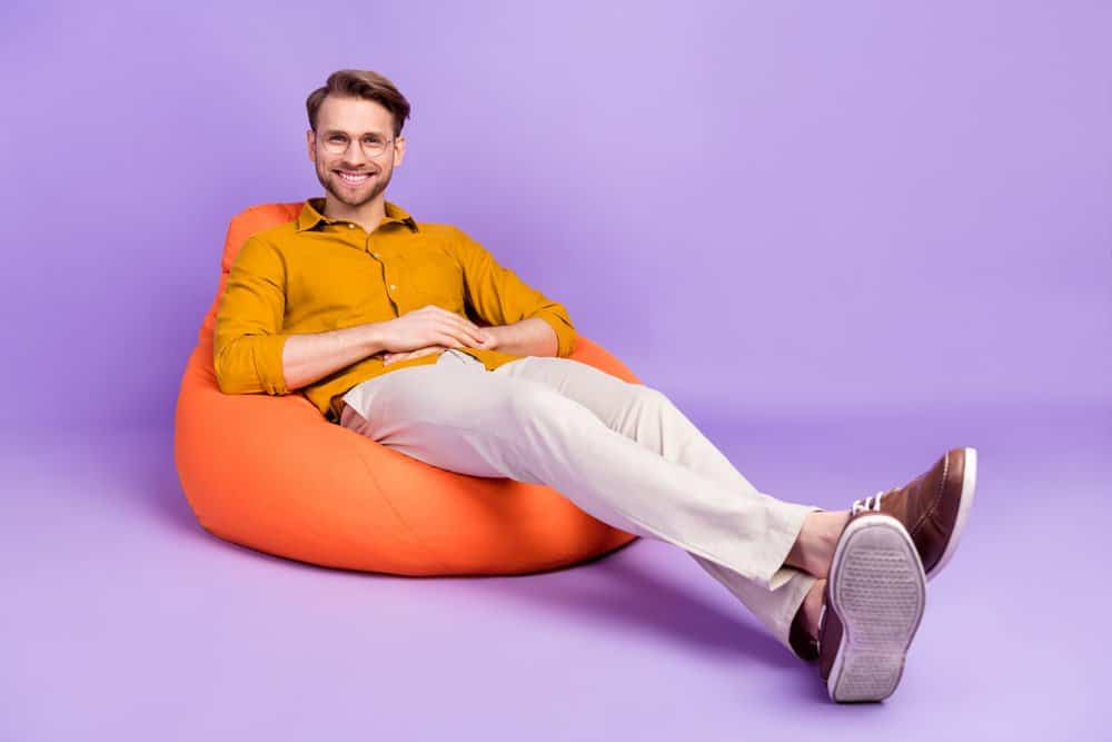matching pant for orange shirt