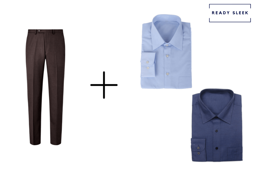 What Color Shirt Goes With Dark Brown Pants And Jeans? • Ready Sleek