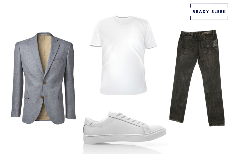 How To Wear A Grey Blazer With Black Pants (Outfits, Tips) • Ready Sleek