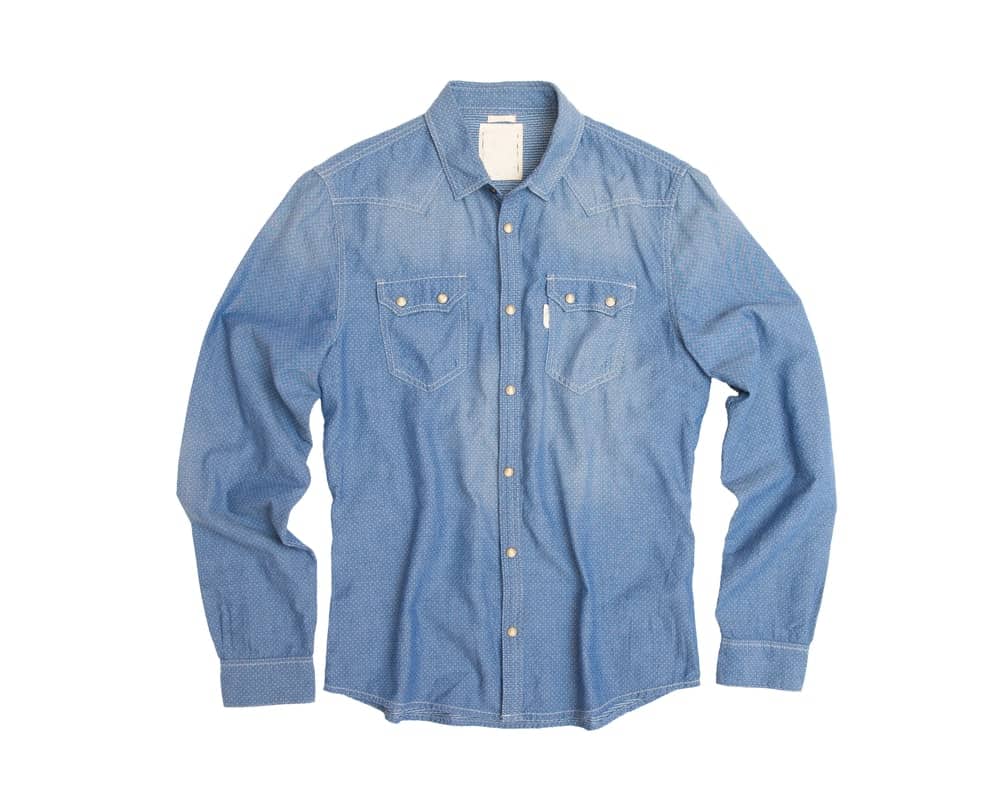 blue denim shirt 