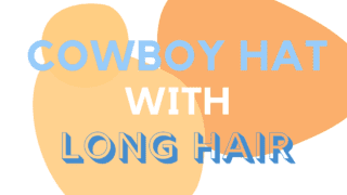 Cowboy Hat With Long Hair