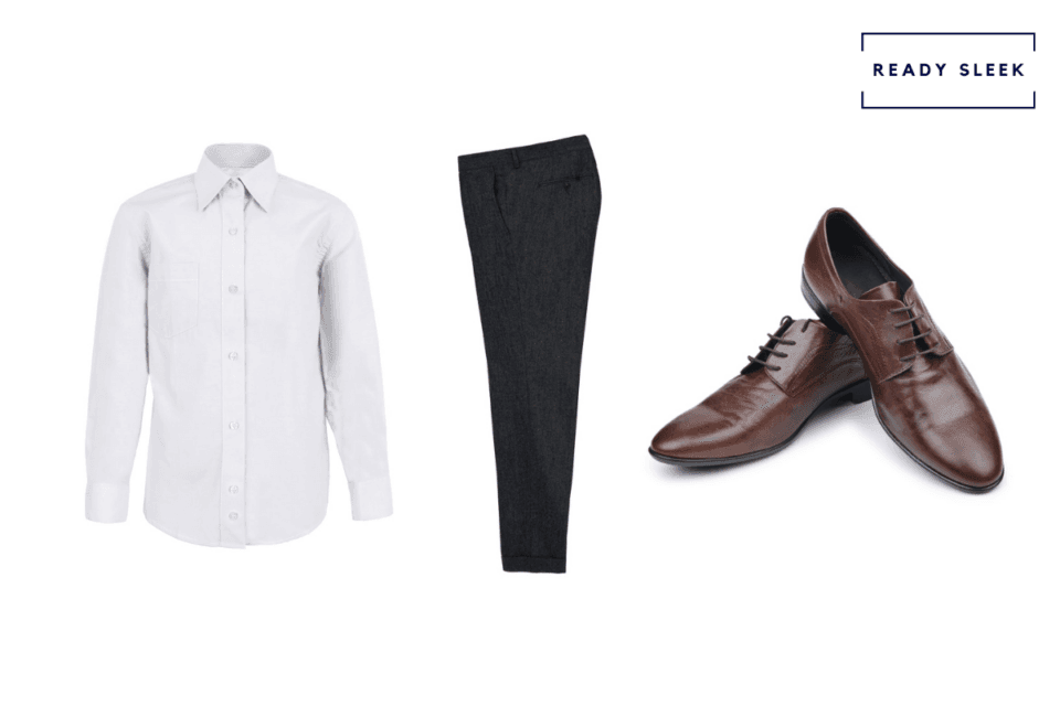 7 Pants Colors To Wear With A White Shirt And Brown Shoes • Ready Sleek