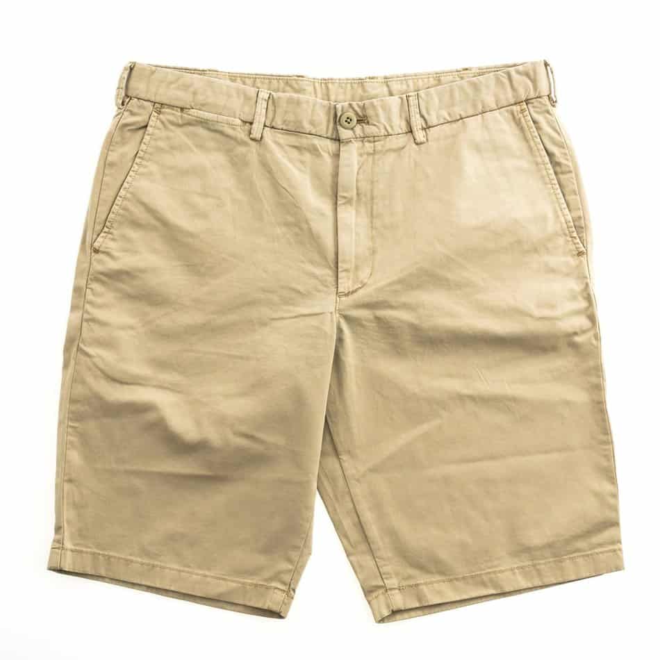 khaki shorts