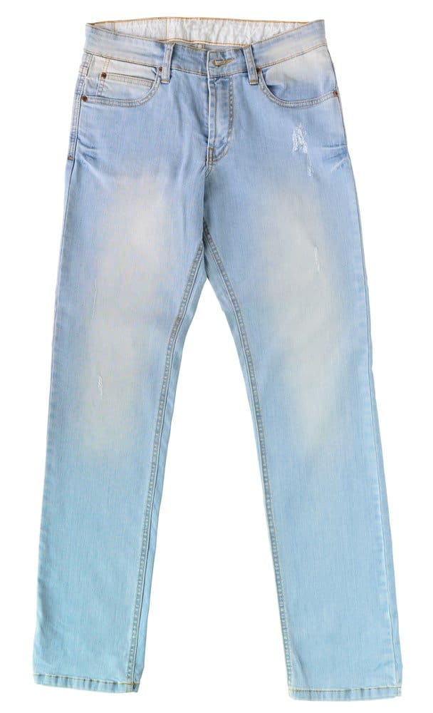 light blue jeans