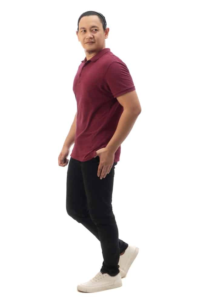 Black Long Sleeve Shirt with Burgundy Pants Outfits For Men 9 ideas   outfits  Lookastic