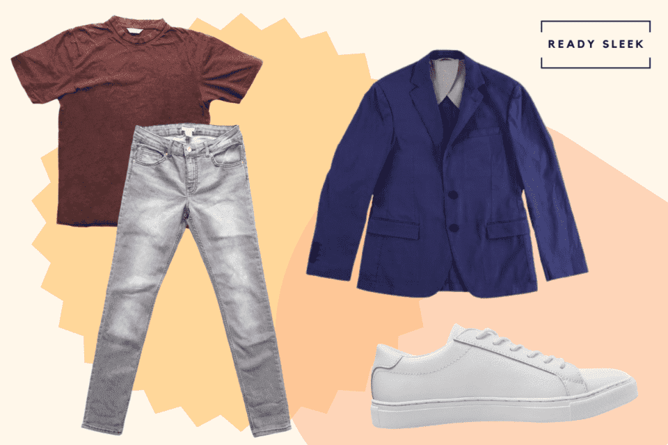 How To Wear Navy Blazers With Grey Pants (Outfits, Tips) • Ready Sleek