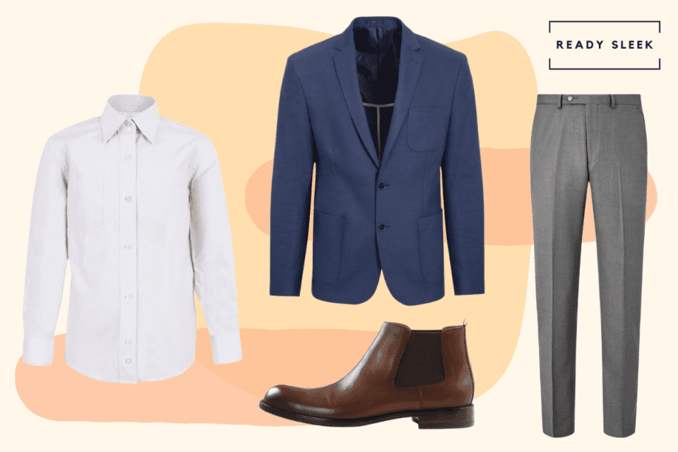 dress pants with chelsea boots