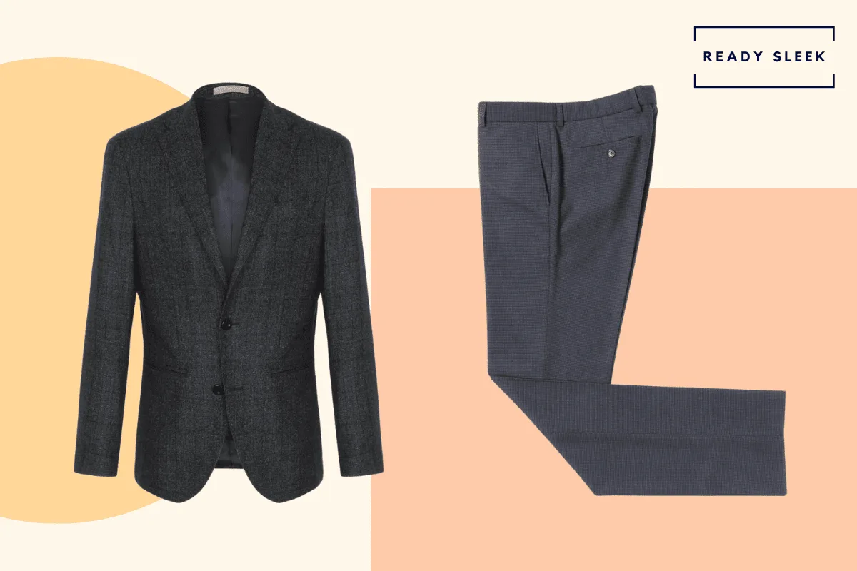 Adding interest to a navy blazer and grey trousers  Permanent Style