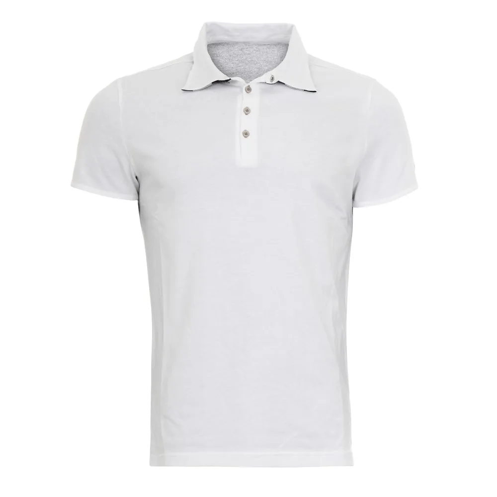 white polo shirt