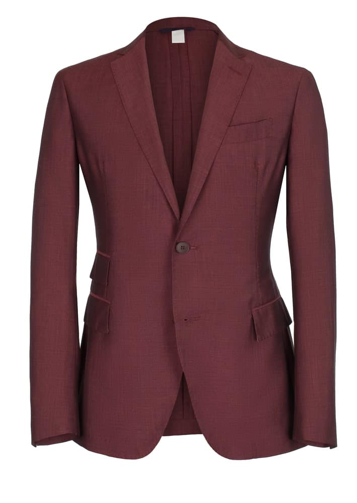 burgundy blazer