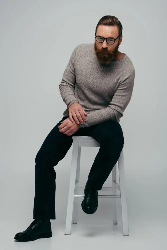 Sweater with hotsell slacks