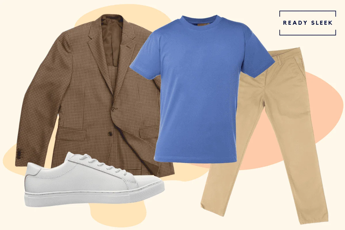 How To Wear A Wear A Blue Shirt With Khaki Pants Ready Sleek
