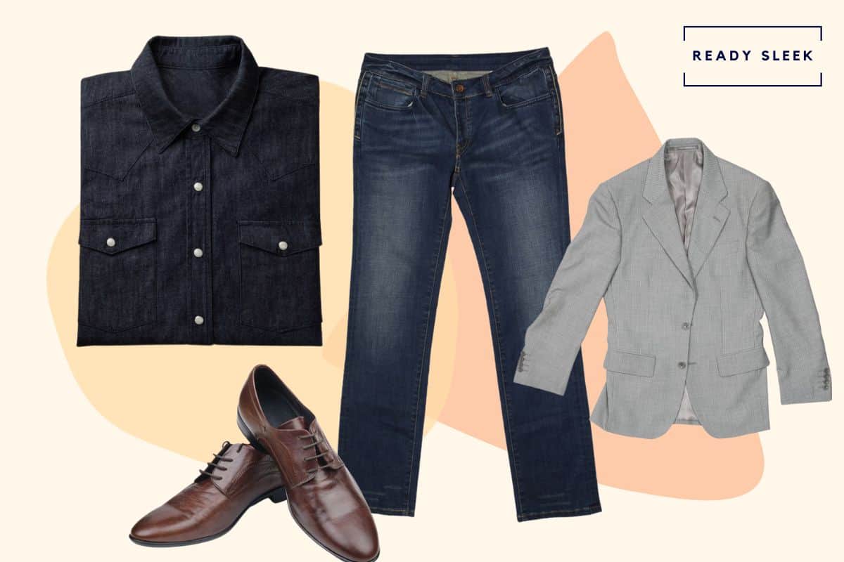 How To Wear Dark Blue Jeans With Black Shirts • Ready Sleek