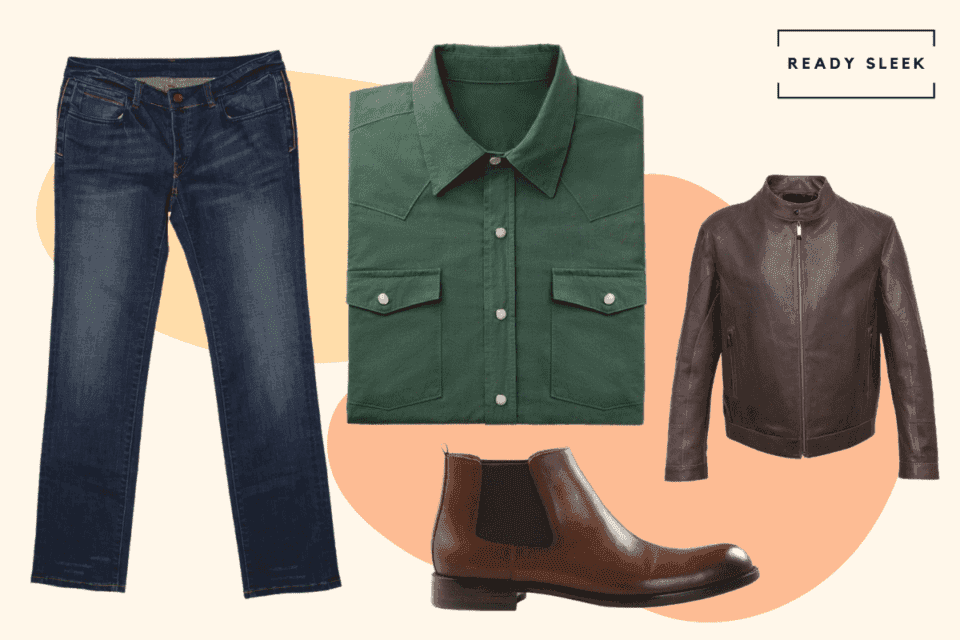 How To Easily Wear A Green Shirt With Blue Jeans • Ready Sleek