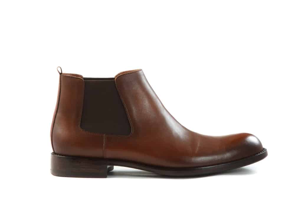 brown chelsea boots