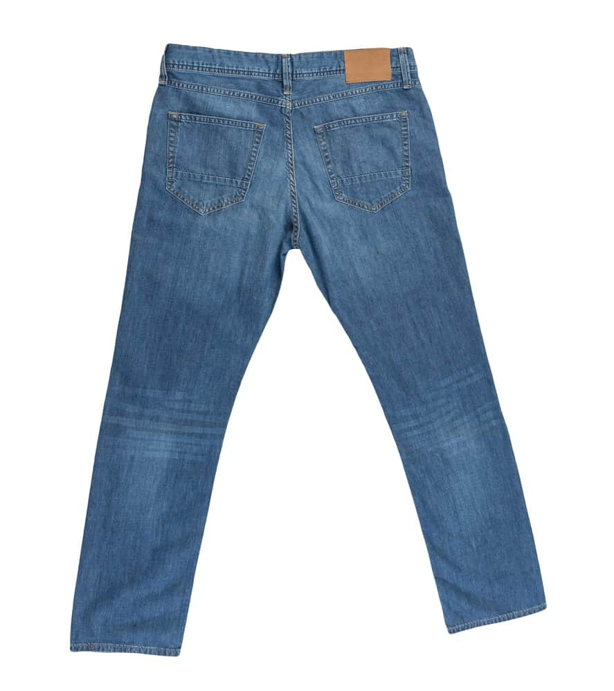 medium blue jeans