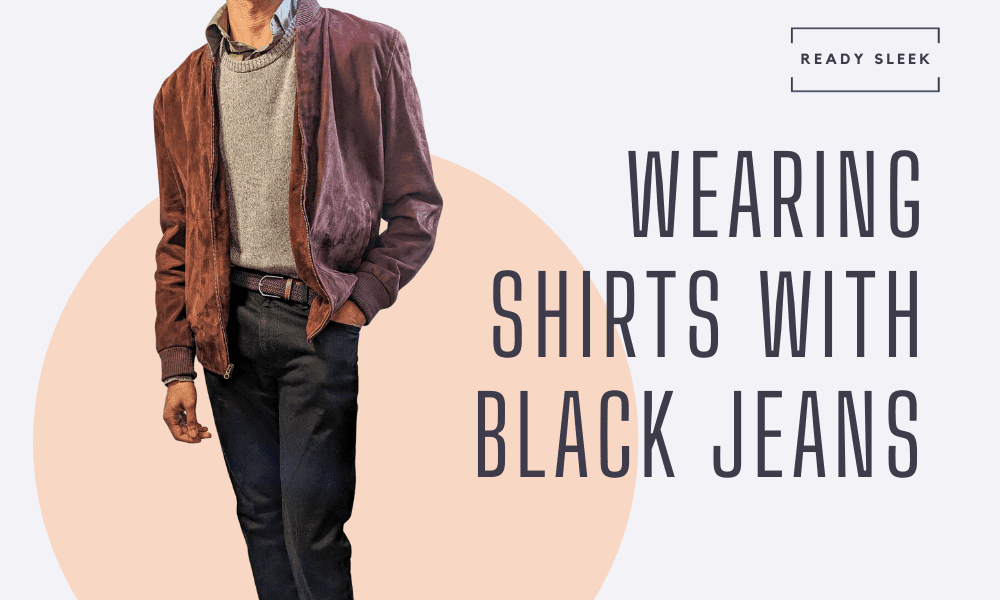 Shirt to wear online with black jeans