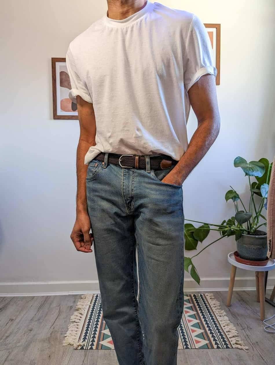 11 Ways To Wear A White T Shirt With Jeans Men s Guide 