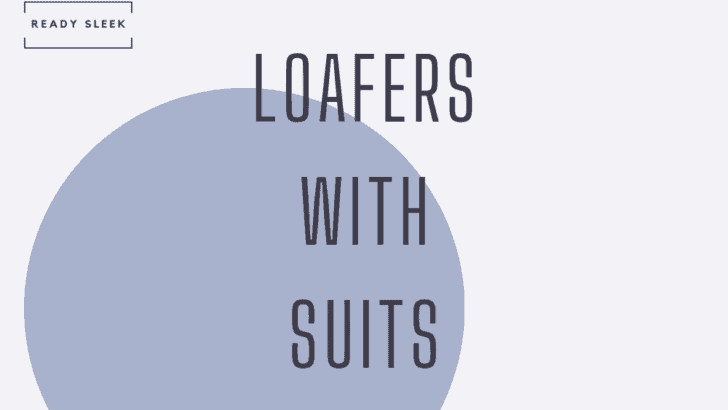 loafers with suit
