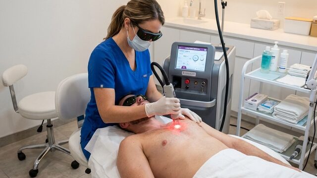 Men's laser hair removal - ReadySleek