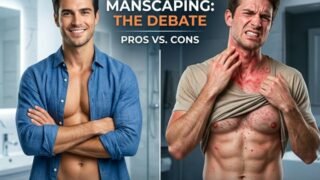 Manscaping pros and cons split comparison