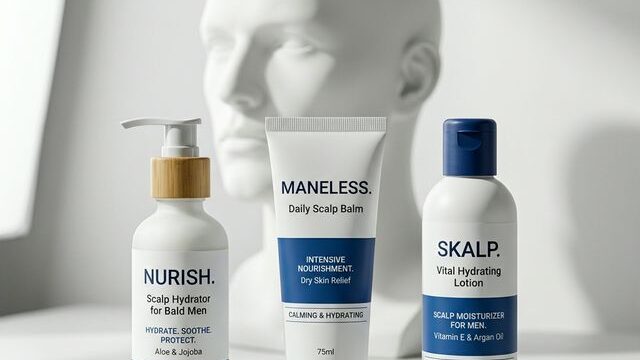 Best Scalp Moisturizers for Bald Men