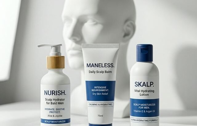 Best Scalp Moisturizers for Bald Men