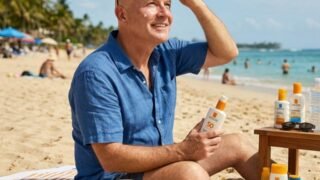 Scalp Sunscreen Bald