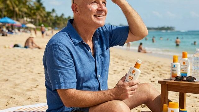 Scalp Sunscreen Bald